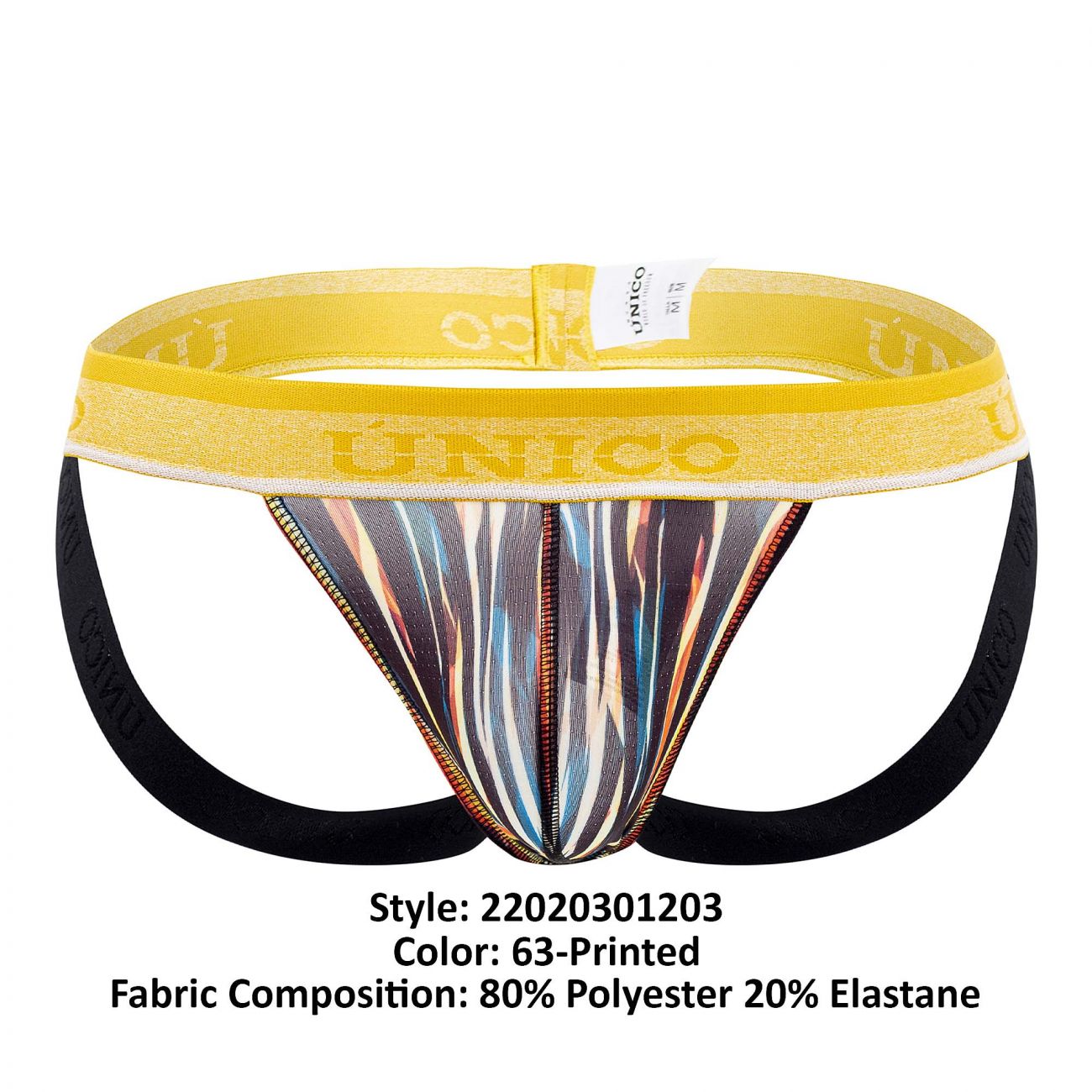 Unico 22020301203 Fragmentado Jockstrap Printed