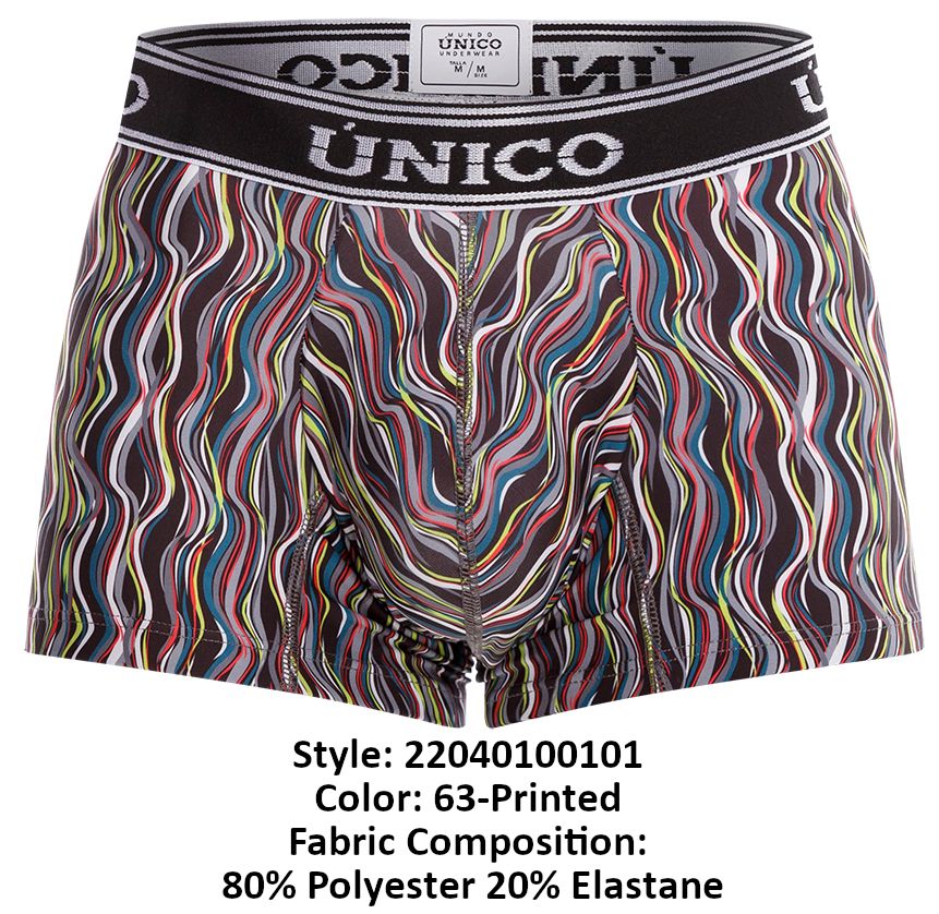 Unico 22040100101 Magnusiana Trunks Printed