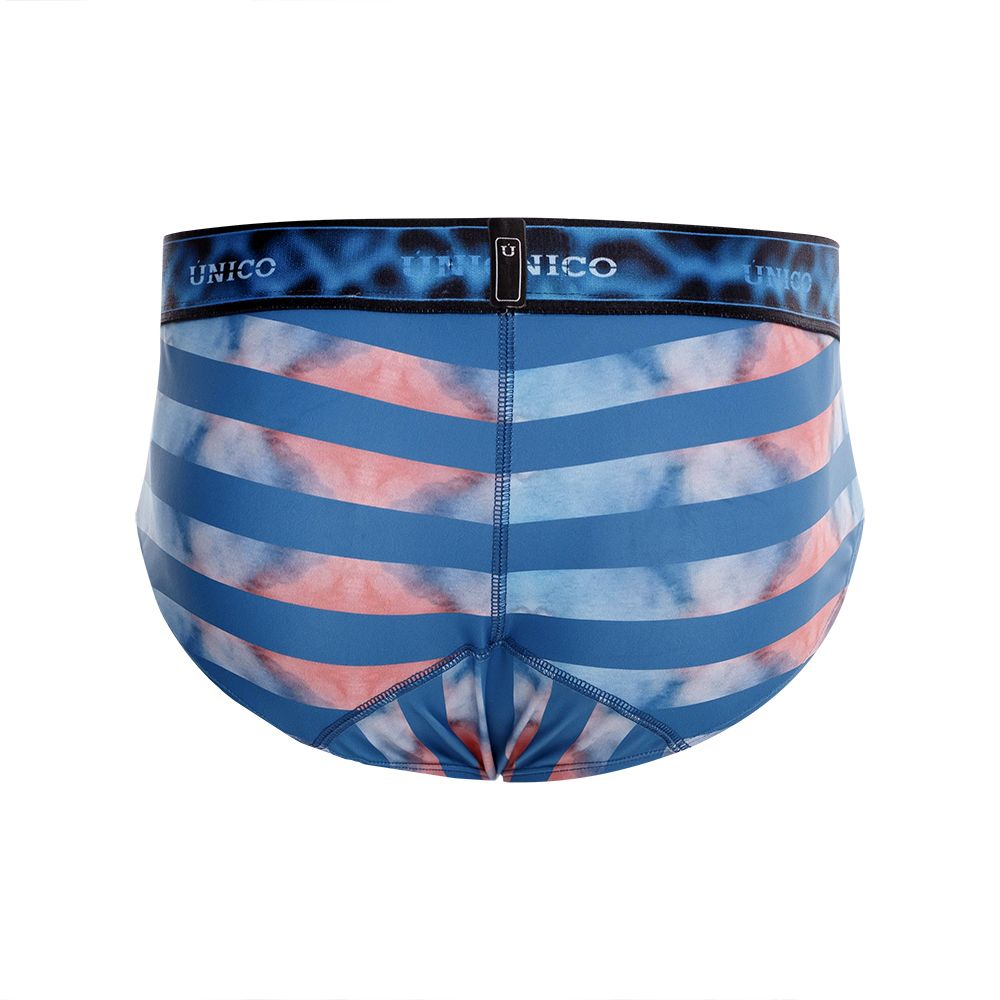 Unico 22070201106 Costera Briefs Blue Printed