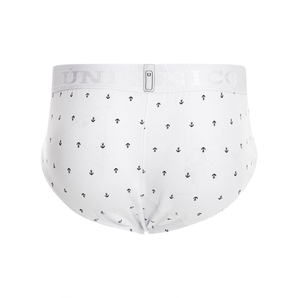 Unico 22110201101 Naviero Briefs White Plus Sizes