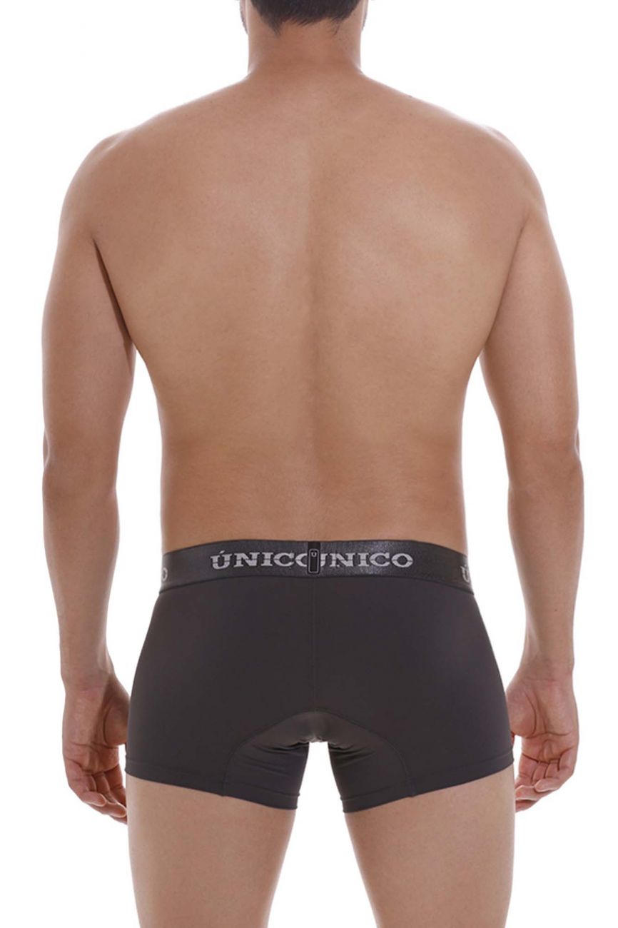 Unico 22120100108 Asfalto M22 Trunks Dark Gray Plus Sizes