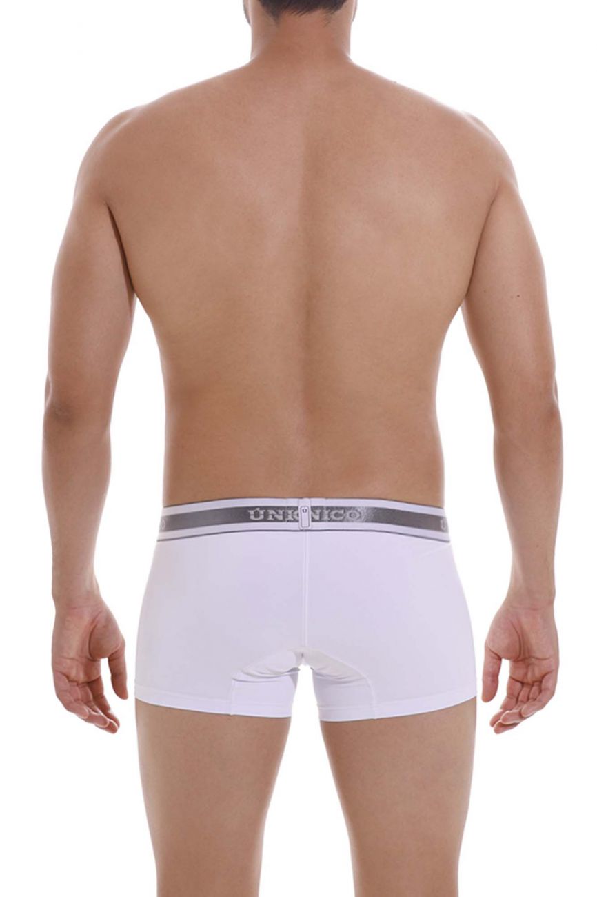 Unico 22120100112 Lustre M22 Trunks White Plus Sizes