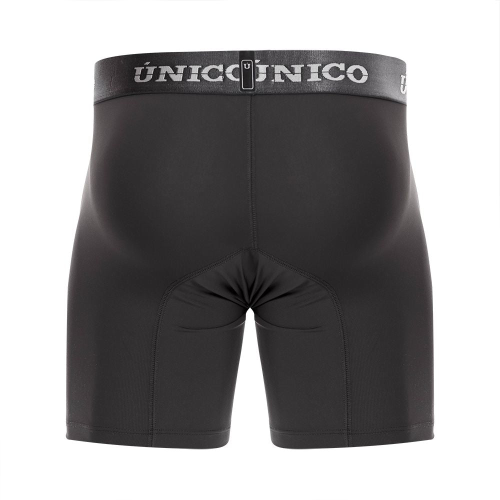 Unico 22120100208 Asfalto M22 Boxer Briefs Dark Gray Plus Sizes