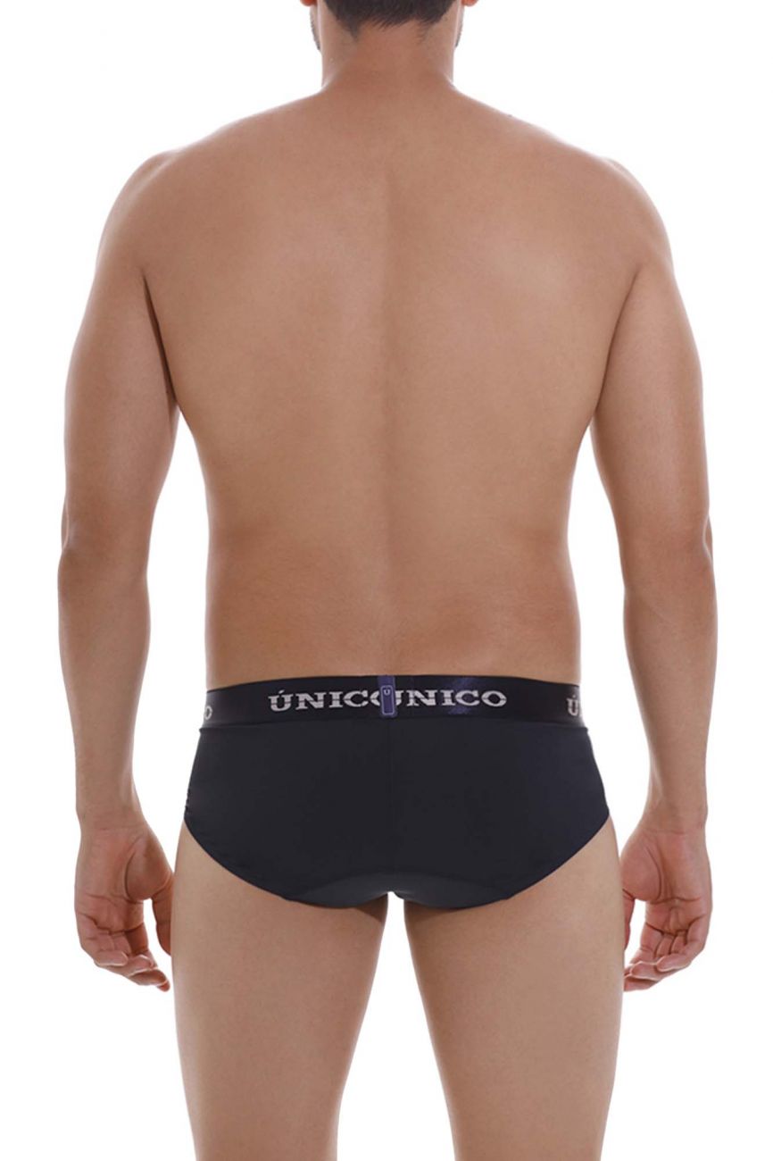 Unico 22120201106 Profundo M22 Briefs Dark Blue Plus Sizes