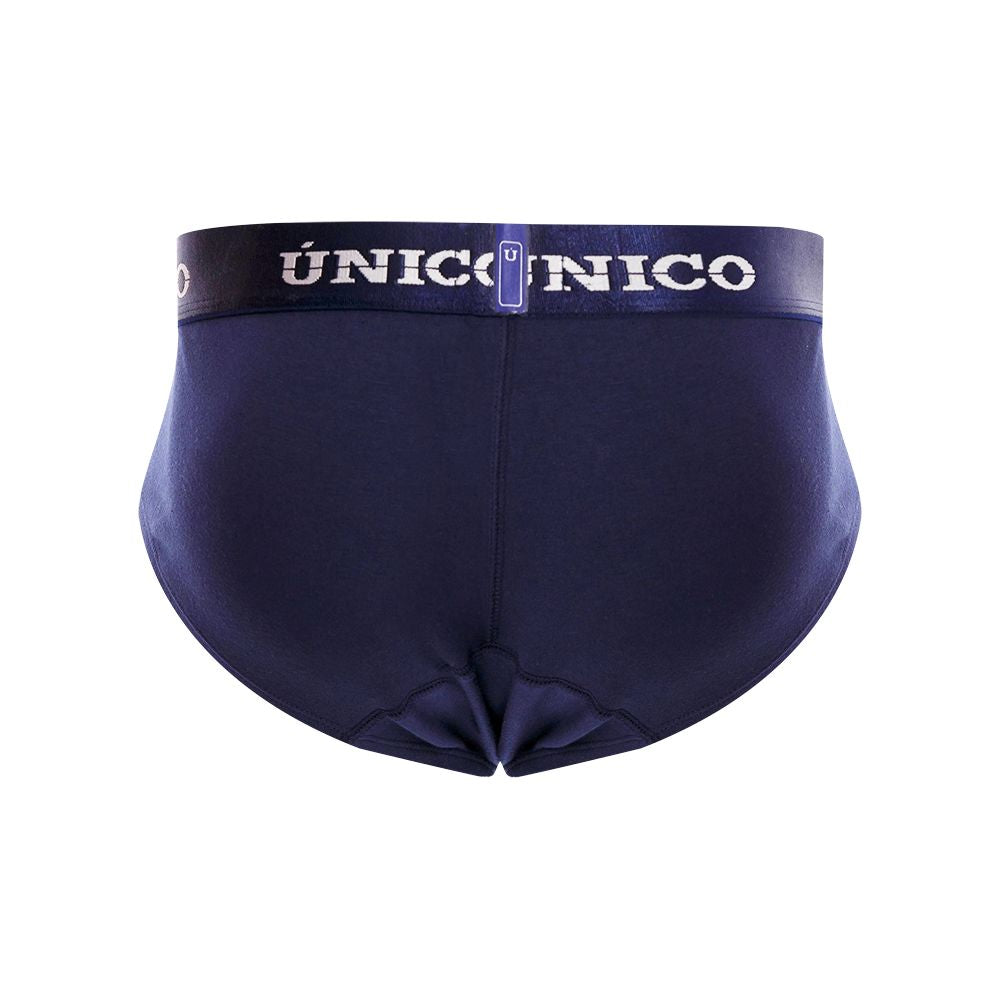 Unico 22120201106 Profundo M22 Briefs Dark Blue Plus Sizes