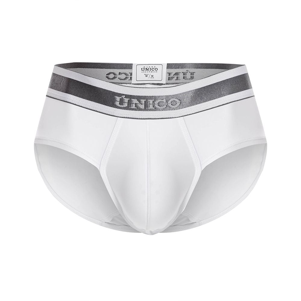 Unico 22120201109 Lustre A22 Briefs White Plus Sizes