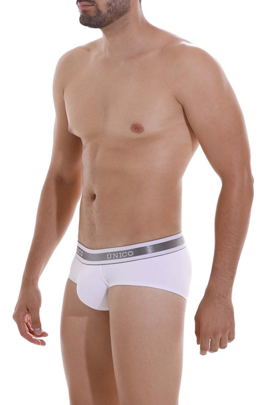 Unico 22120201109 Lustre A22 Briefs White Plus Sizes