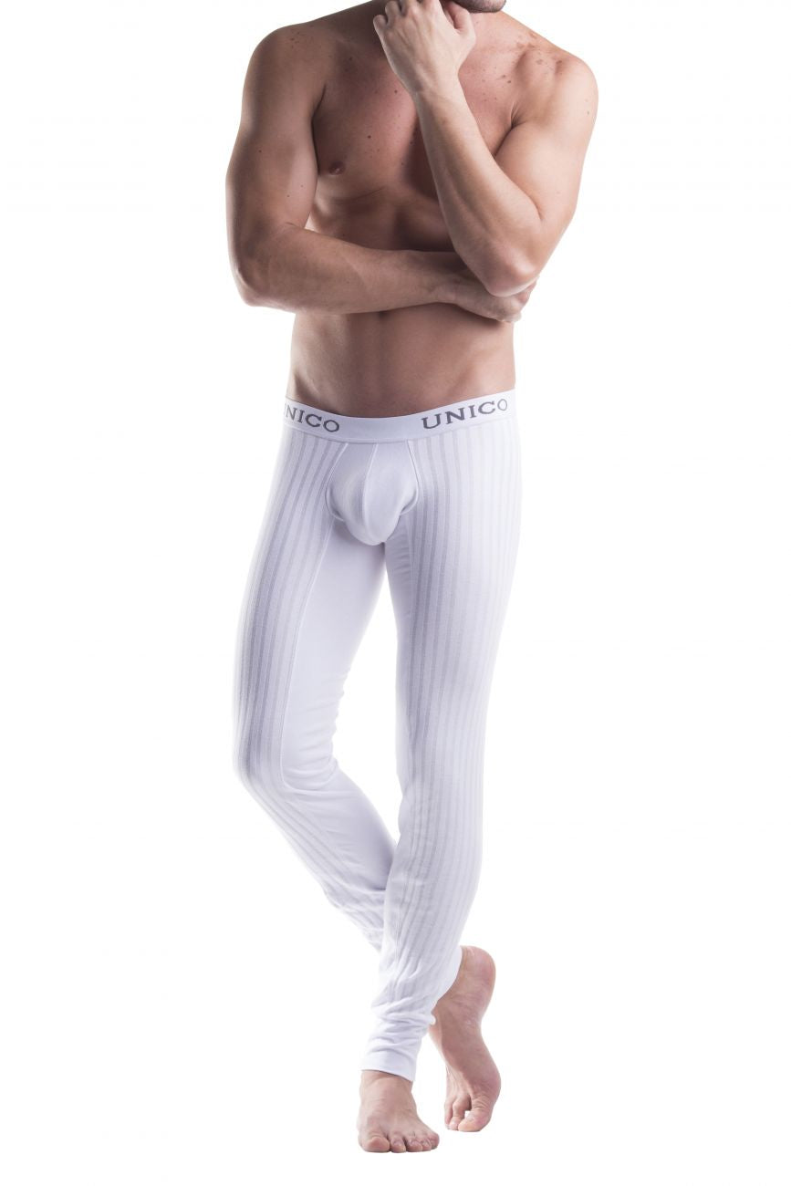 Unico 9610110100 Long Johns Cristalino White