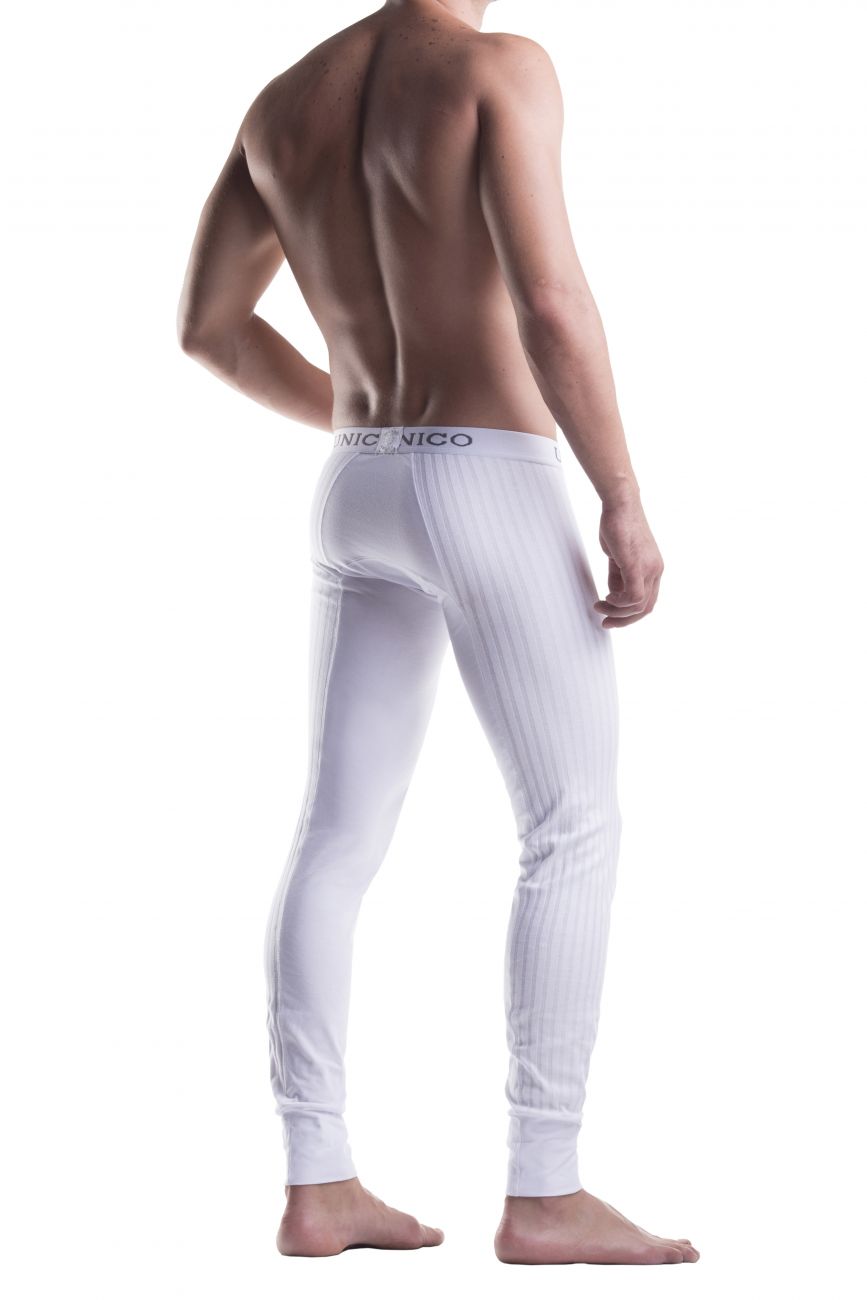 Unico 9610110100 Long Johns Cristalino White