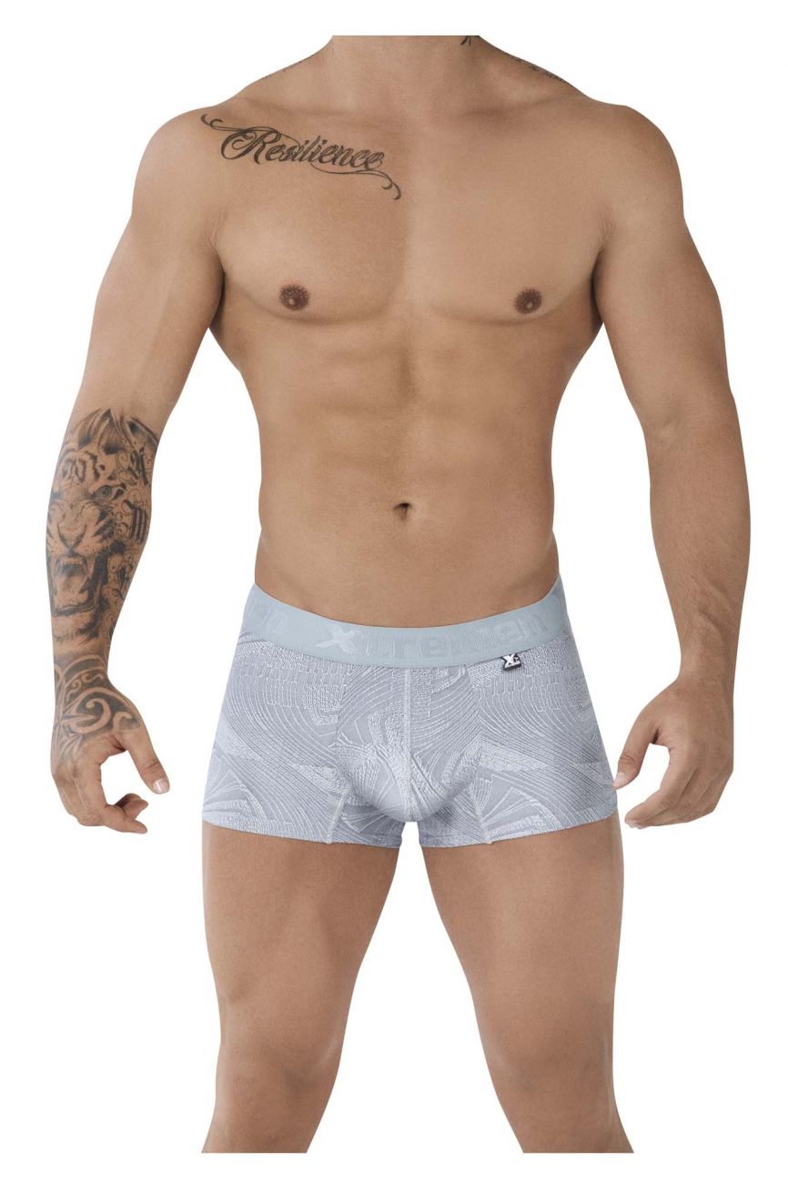 Xtremen 51477C Microfiber Jacquard Trunks Gray