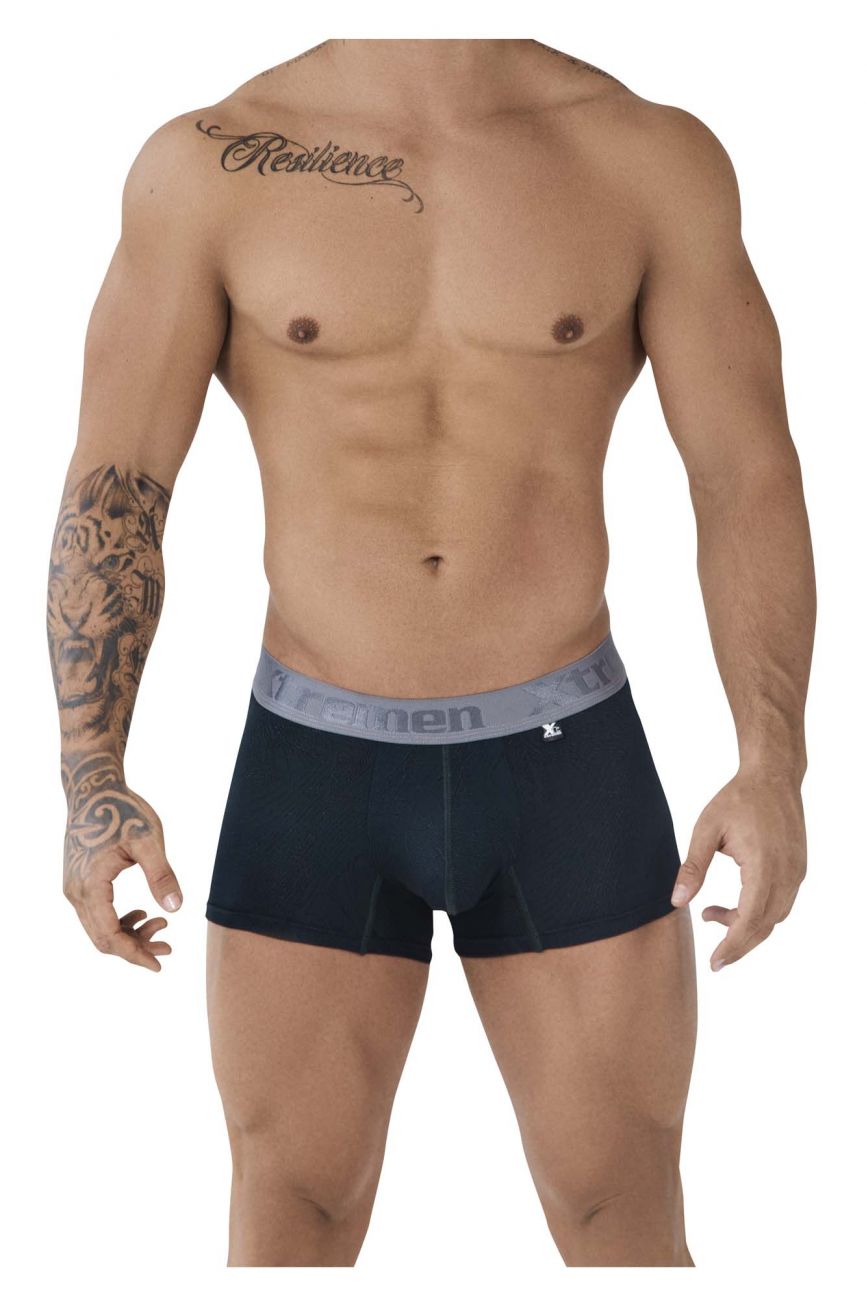 Xtremen 51477C Microfiber Jacquard Trunks Green