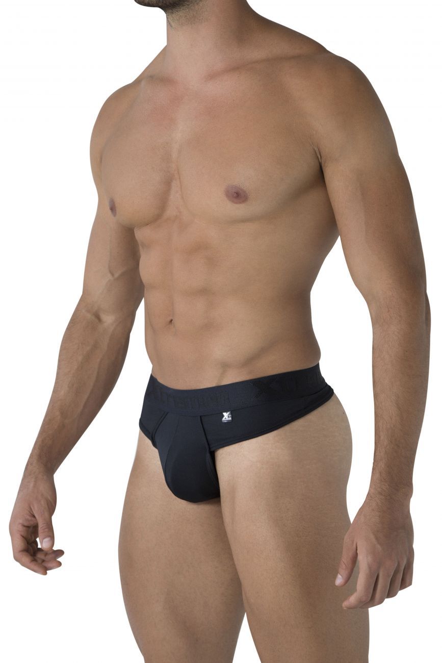 Xtremen 91031-3 3PK Piping Thongs Black