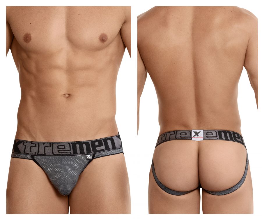 Xtremen 91047 Jacquard Stripes Jockstrap