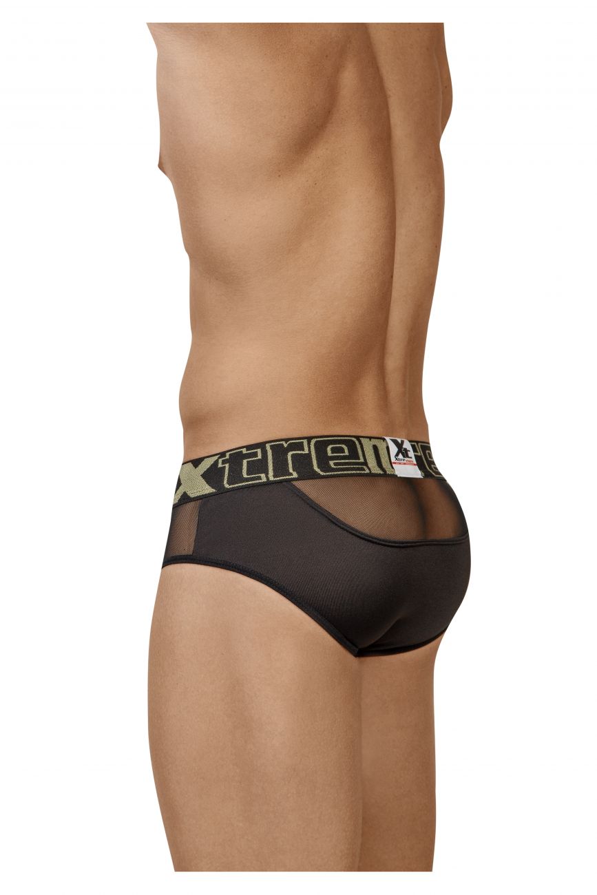 Xtremen 91059 Peekaboo Mesh Briefs