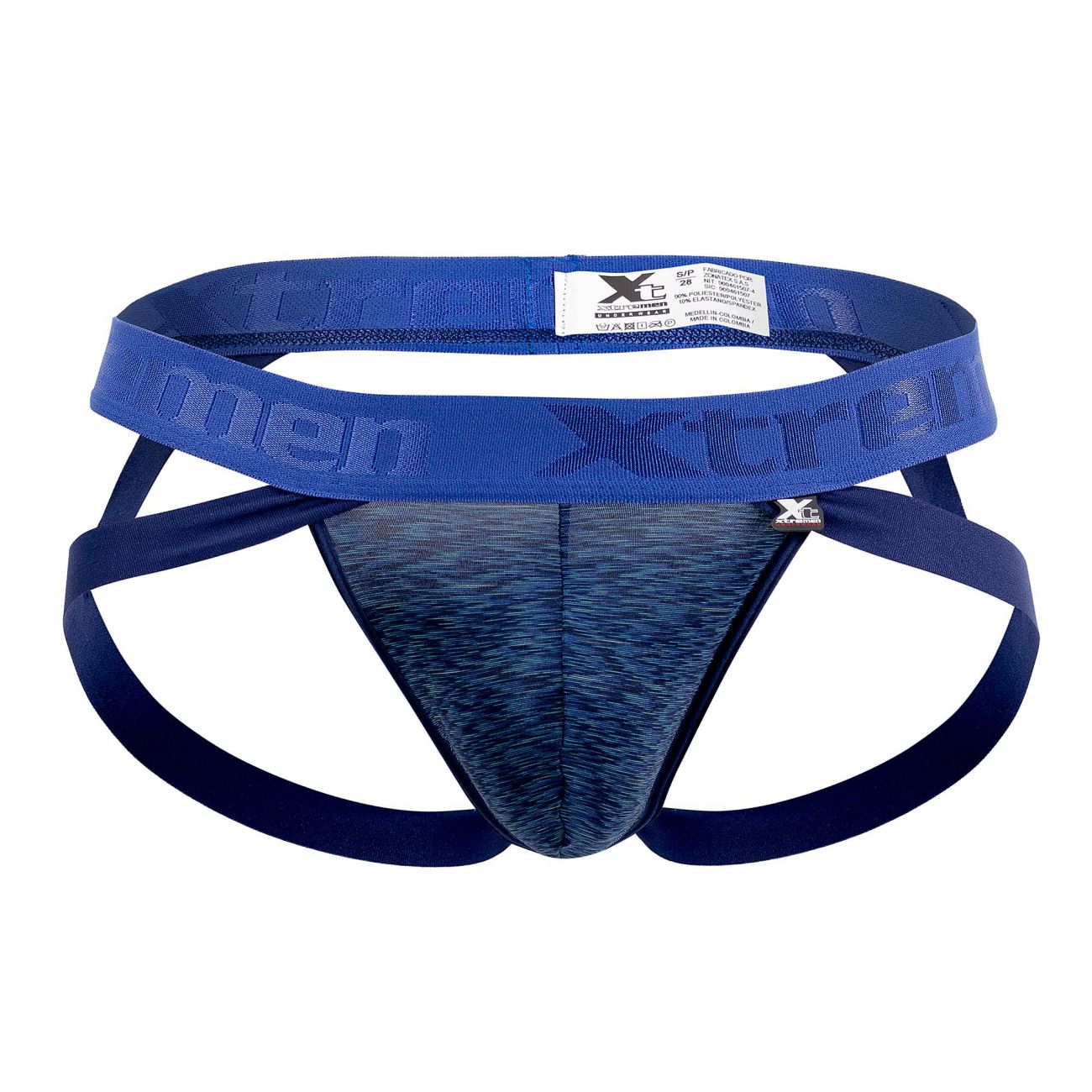 Xtremen 91068 Microfiber Jockstrap Dark Blue