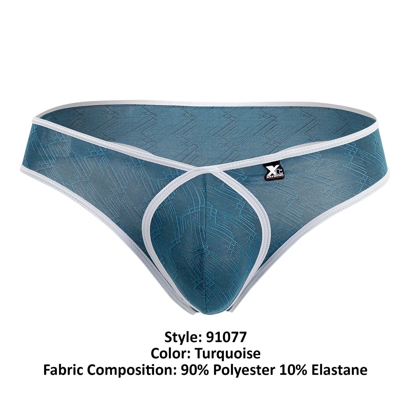 Xtremen 91077 Microfiber Jacquard Thongs Jade