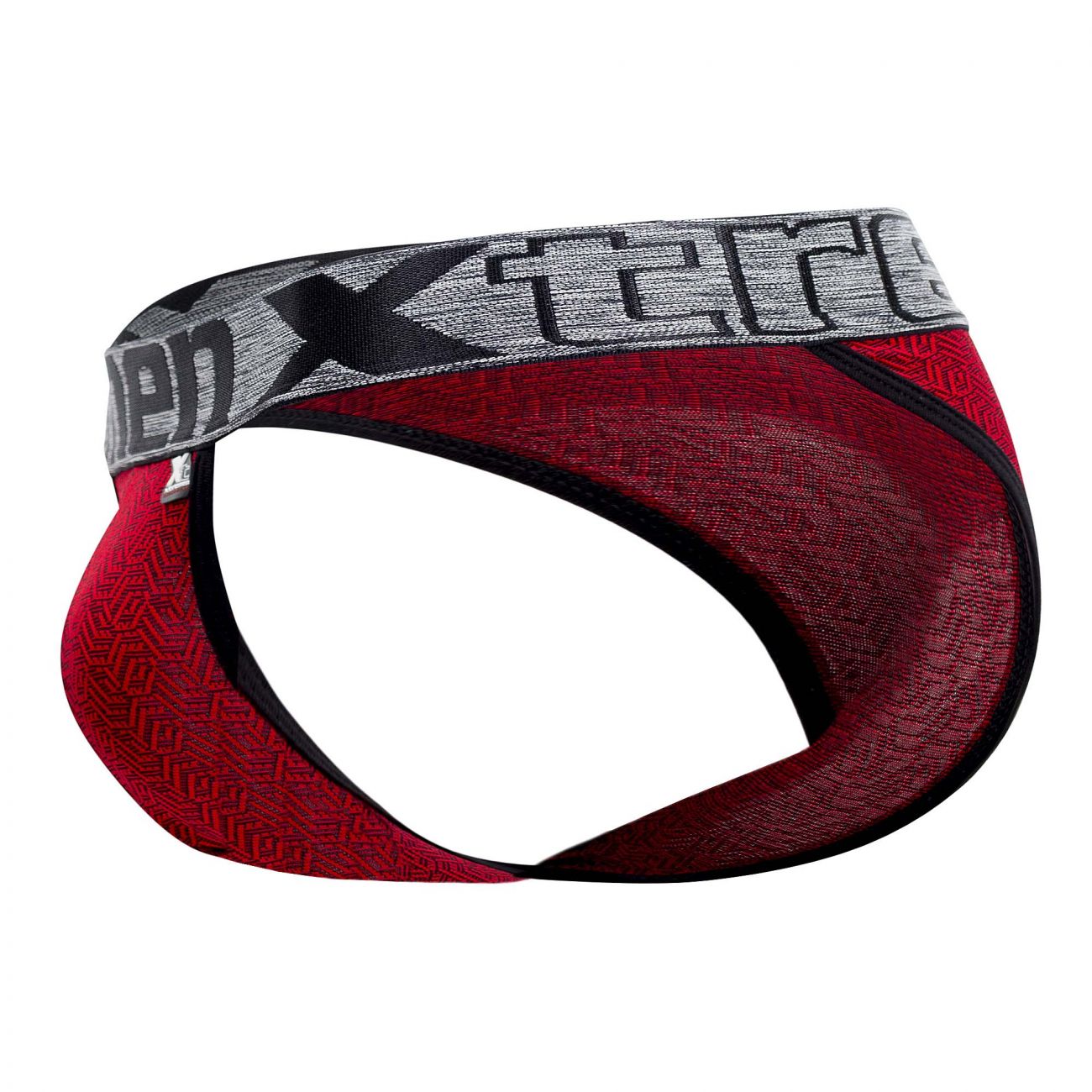 Xtremen 91081 Microfiber Jacquard Bikini Red