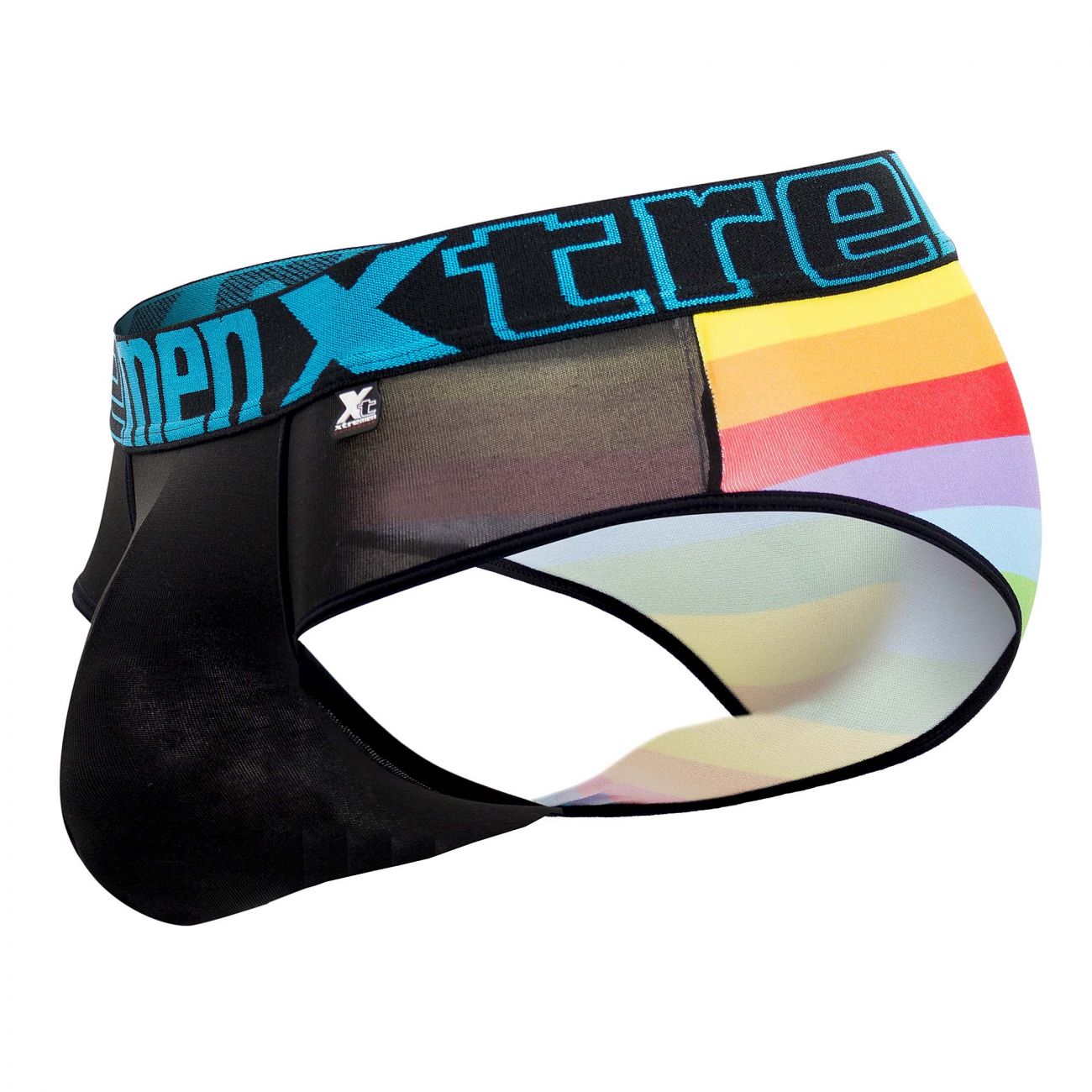 Xtremen 91088 Microfiber Pride Briefs Black