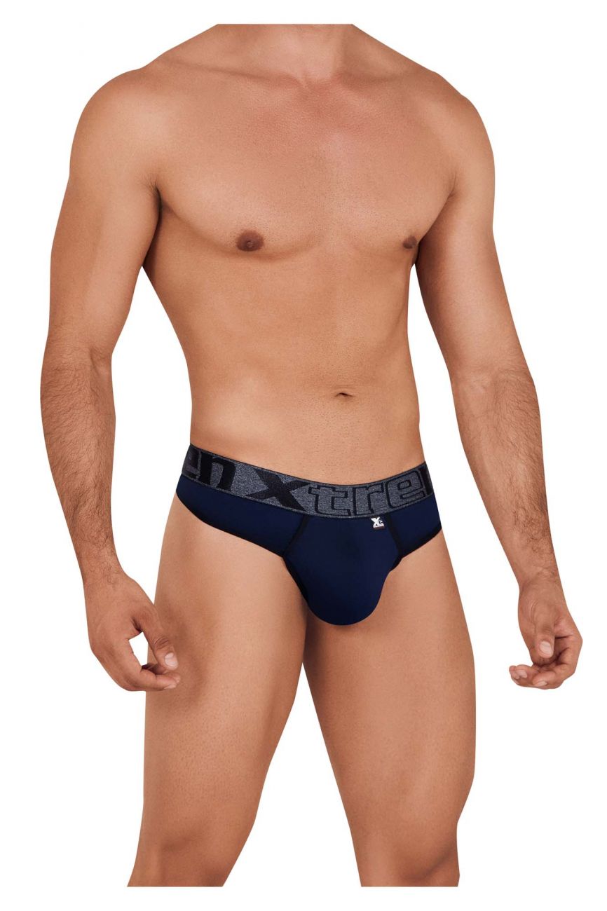 Xtremen 91101 Microfiber Thongs Dark Blue