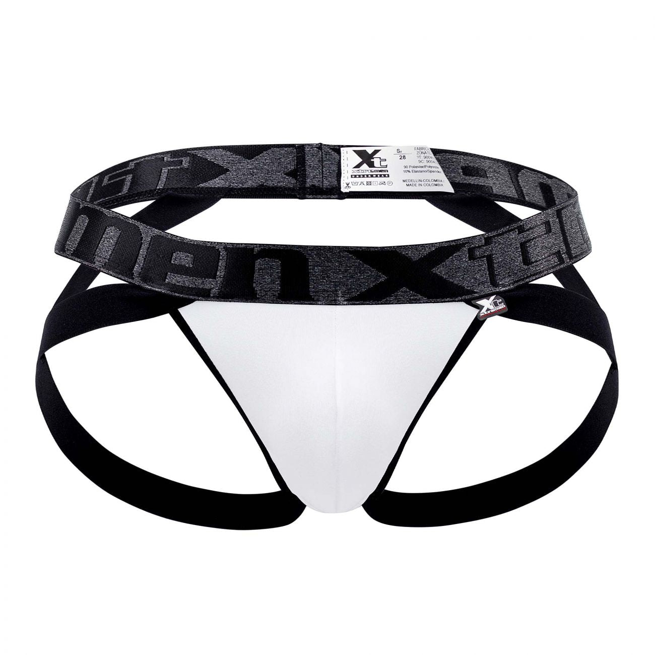 Xtremen 91102 Microfiber Jockstrap White