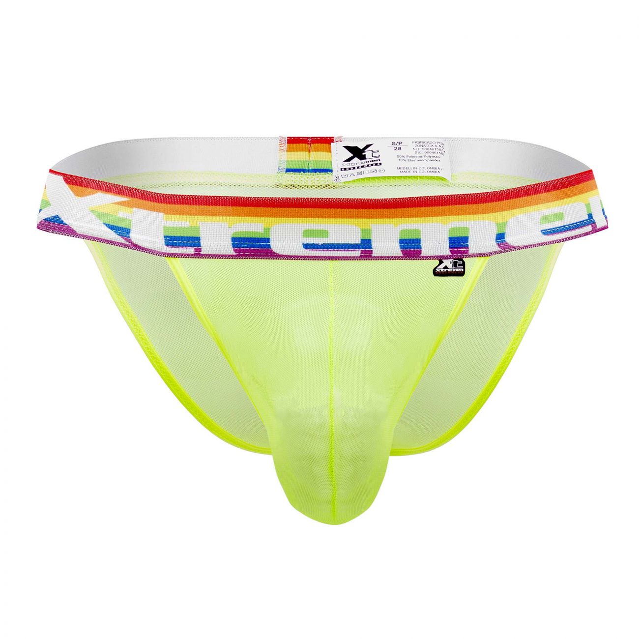 Xtremen 91104 Pride Mesh Bikini Neon Green