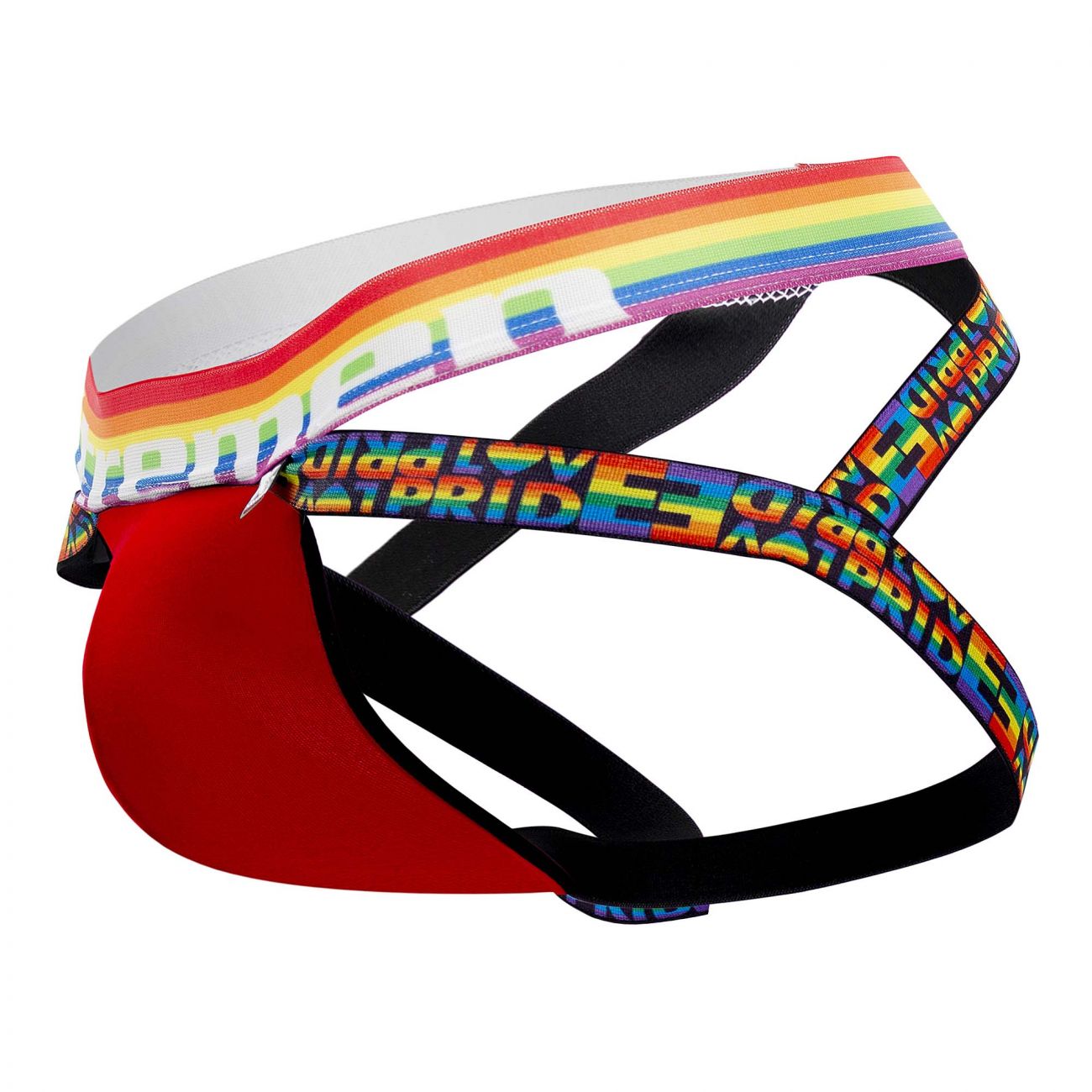 Xtremen 91105 Pride Jockstrap Red