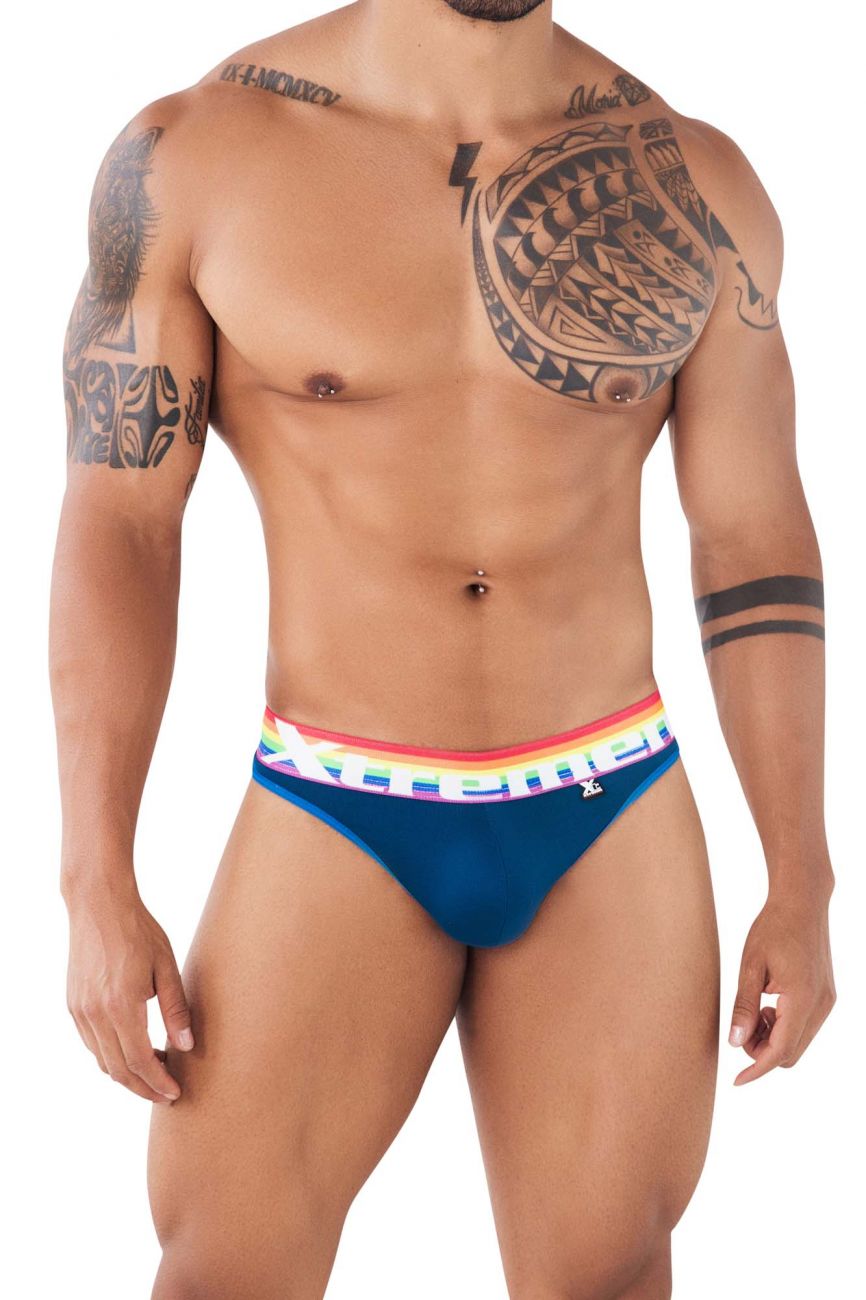 Xtremen 91106 Pride Thongs Petrol Blue
