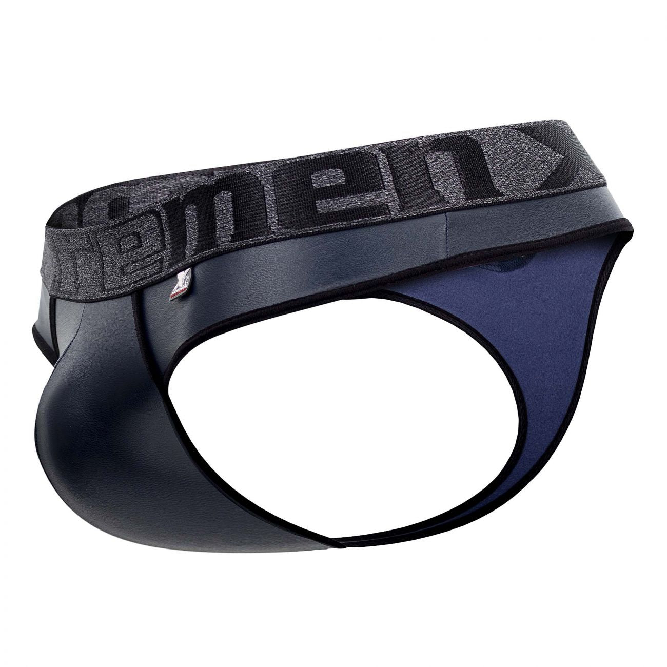 Xtremen 91113 Faux Leather Thongs Navy