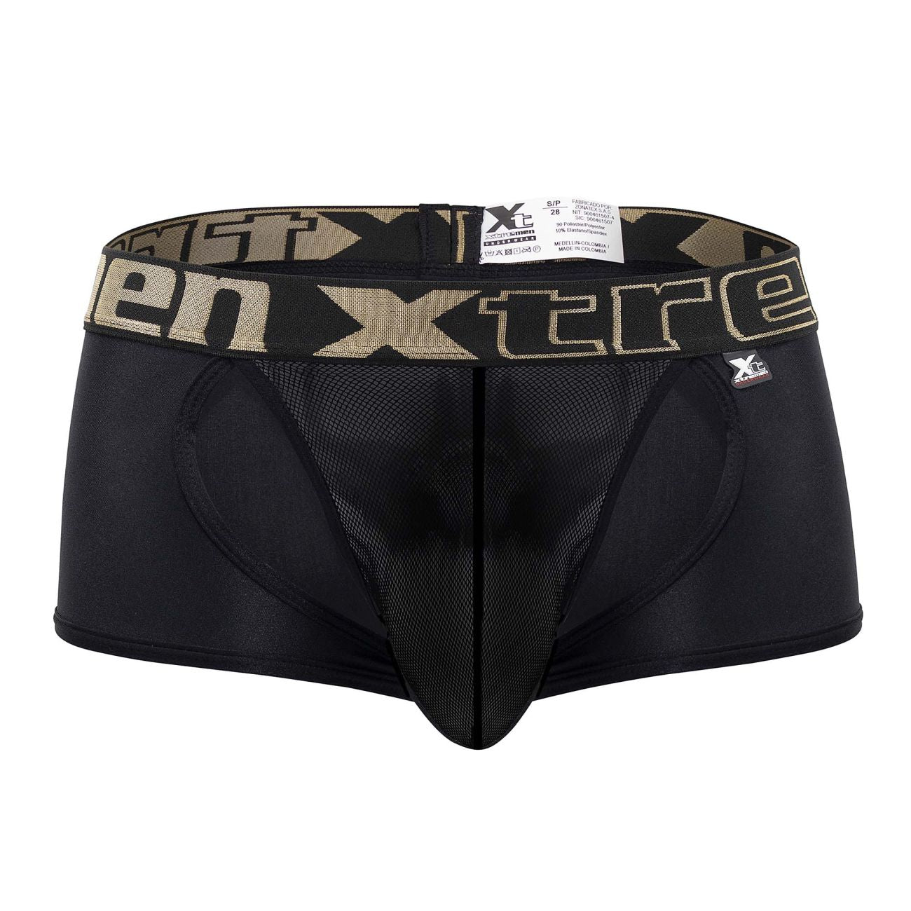 Xtremen 91125 Daring Mesh Trunks Black
