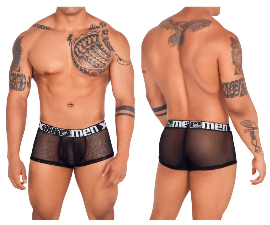 Xtremen 91135 Revealing Mesh Trunks Black