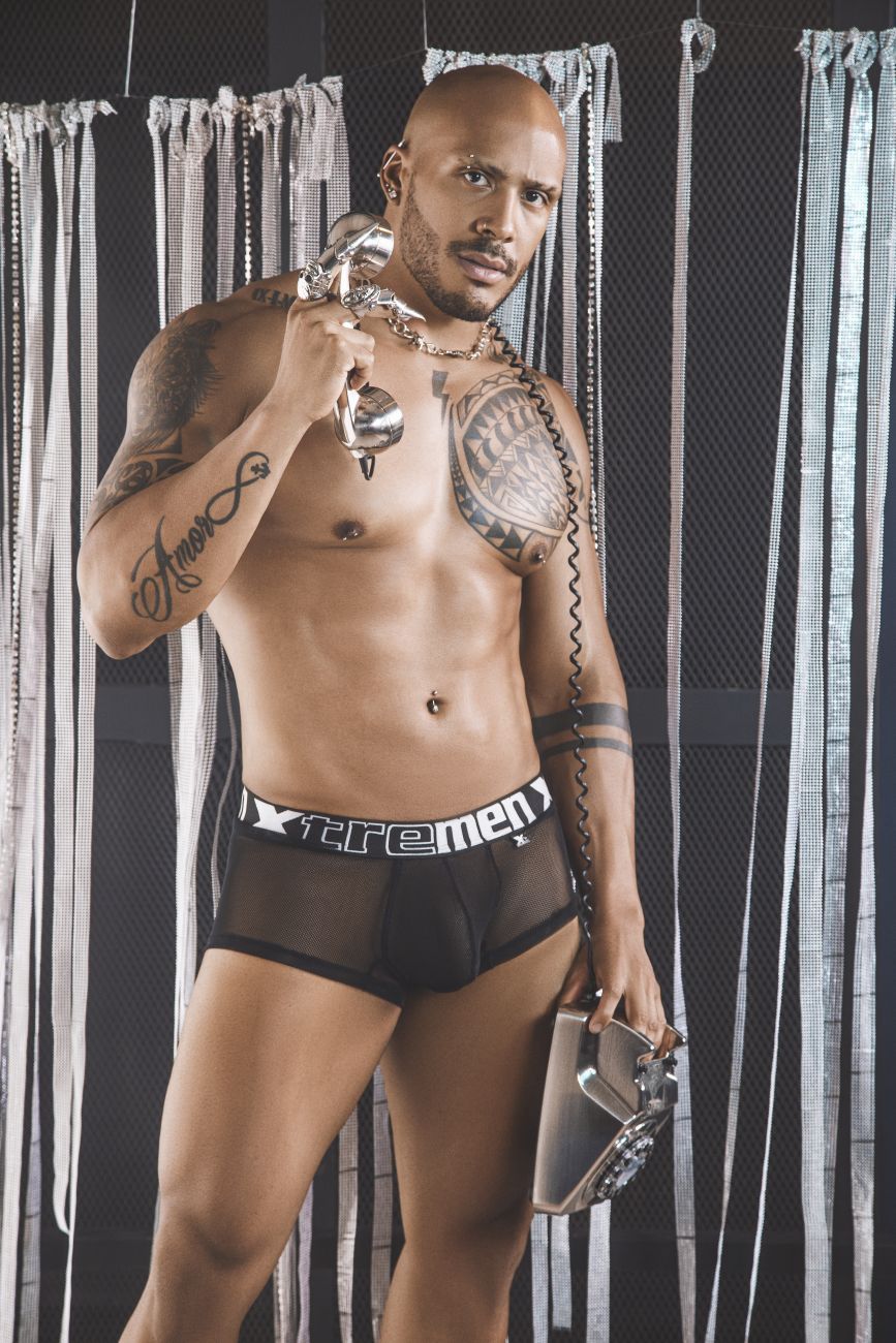 Xtremen 91135 Revealing Mesh Trunks Black