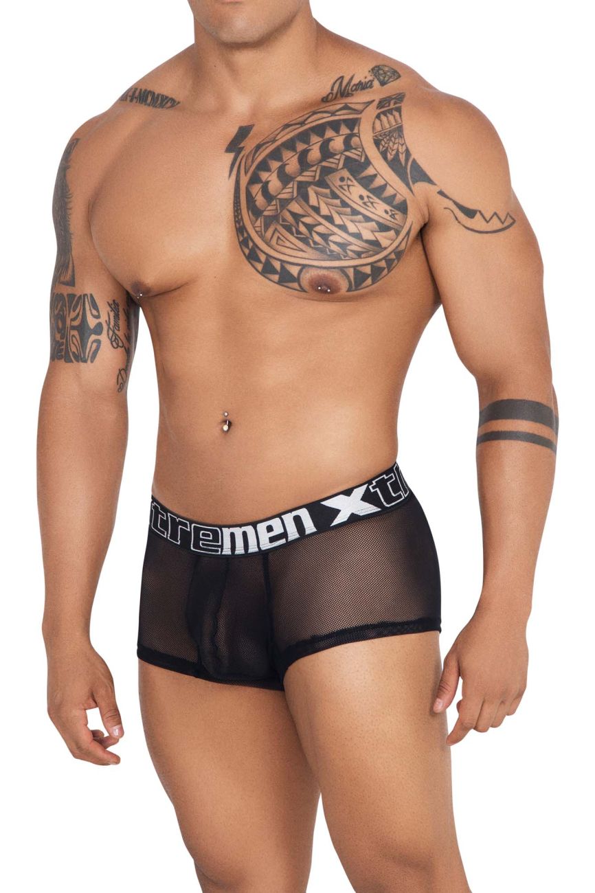 Xtremen 91135 Revealing Mesh Trunks Black