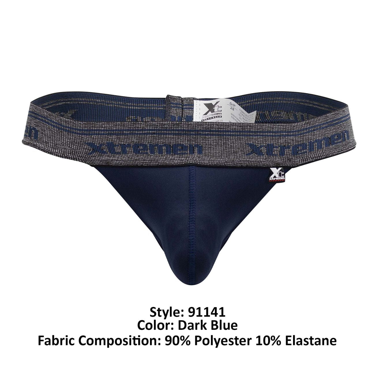 Xtremen 91141 Ultra-soft Thongs Dark Blue