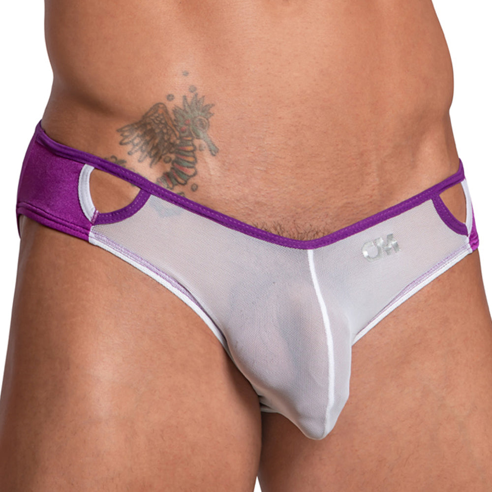 Cover Male CMI055 Exotic Sheer Bikini Purple