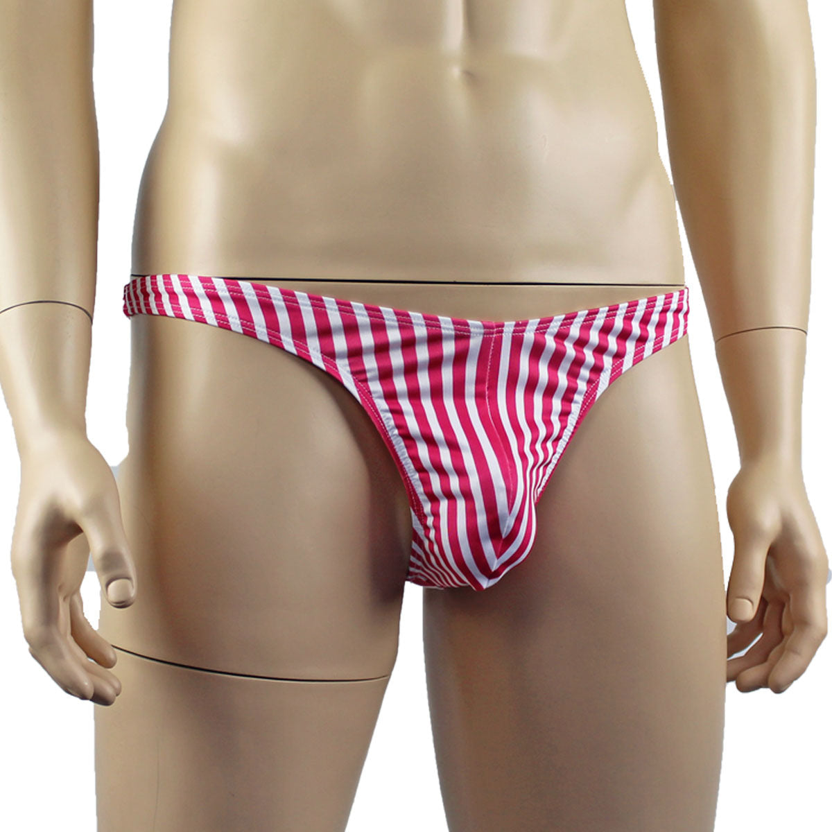 SALE - Candy Stripes Christmas Mens G string Thong Xmas Underwear