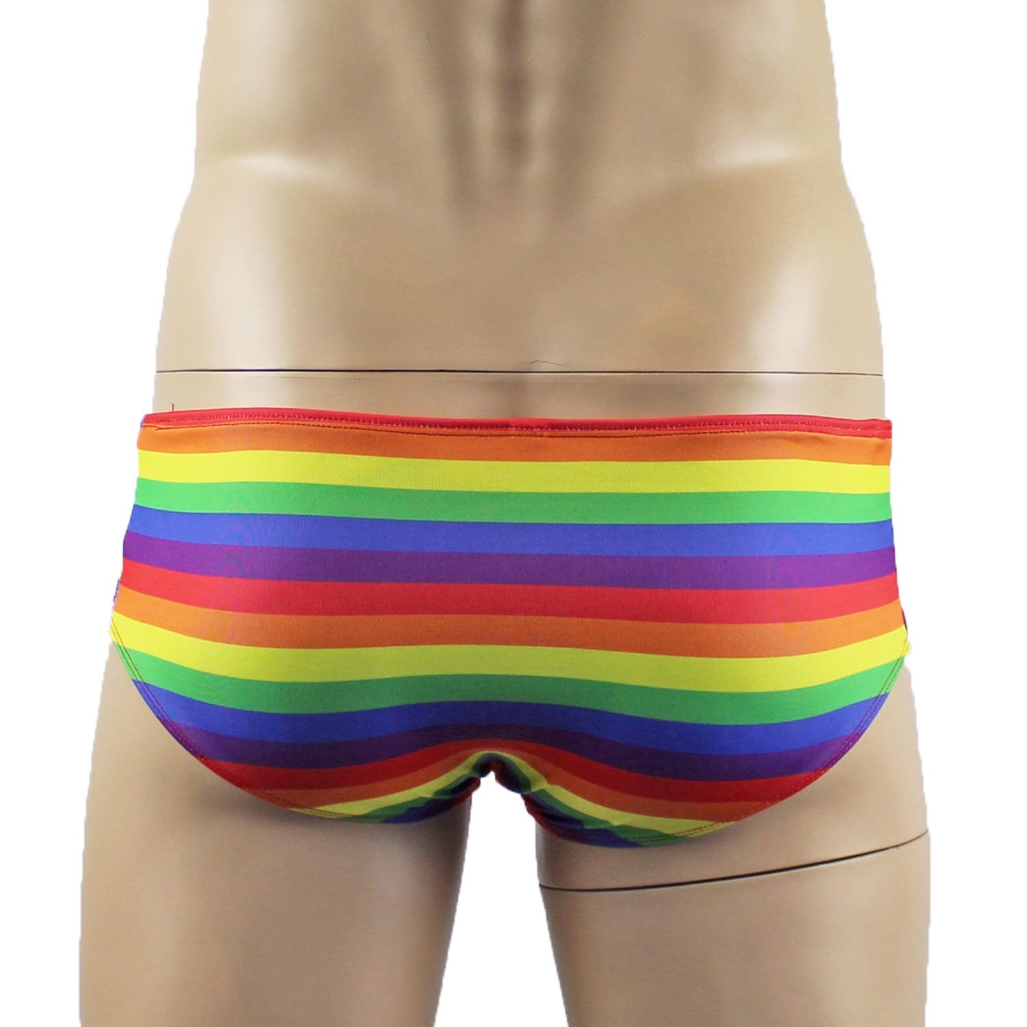 Gay Pride Rainbow Mens Mini Low Rise Boxer Shorts