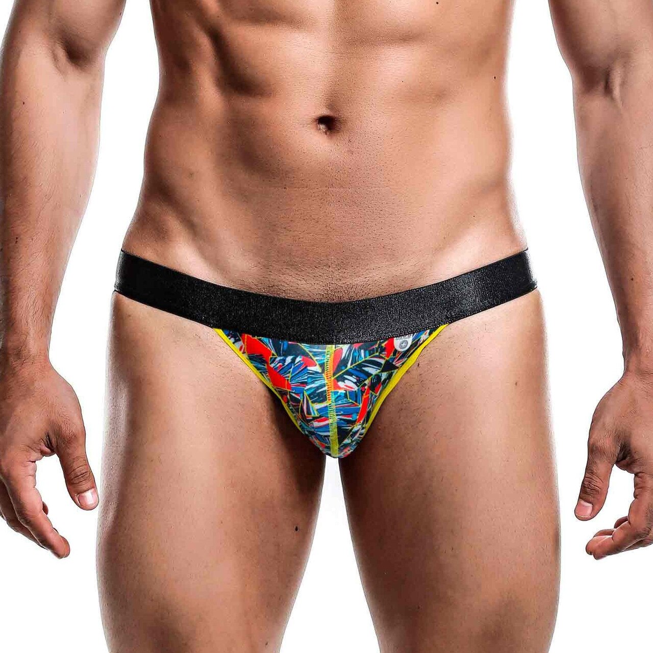 JCSTK - Mens Male Basics Colourful Jockstrap Art Deco