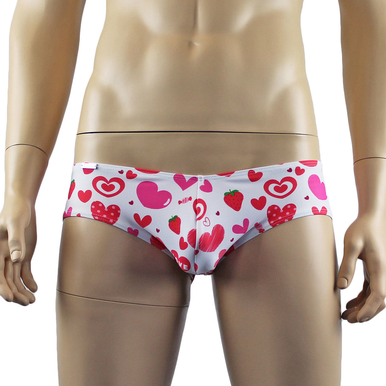 Mens Magic Love Mini Low Rise Boxer Brief Shorts