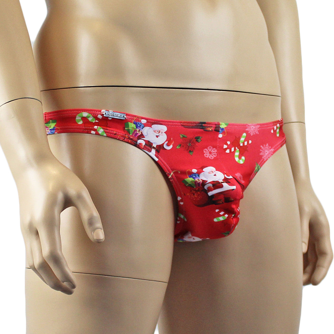 Mens Christmas Santa G string ThongMens Christmas Santa G string Thong