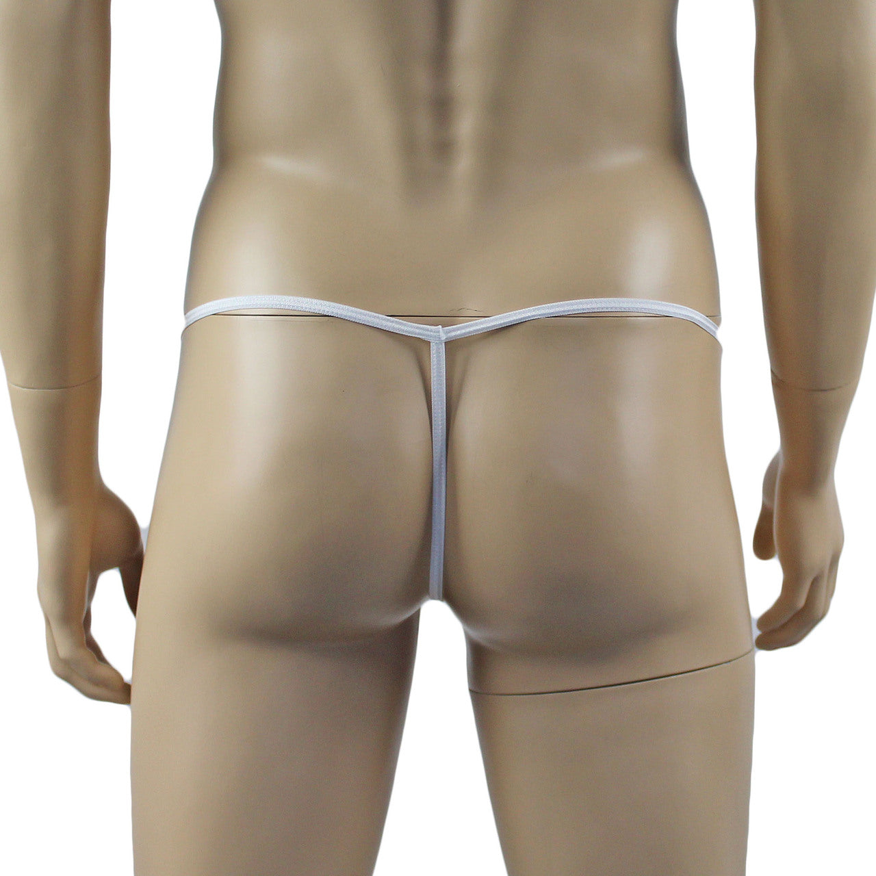 Mens Christmas Santa Camisole Corset Top & Pouch G string & Leg Bands