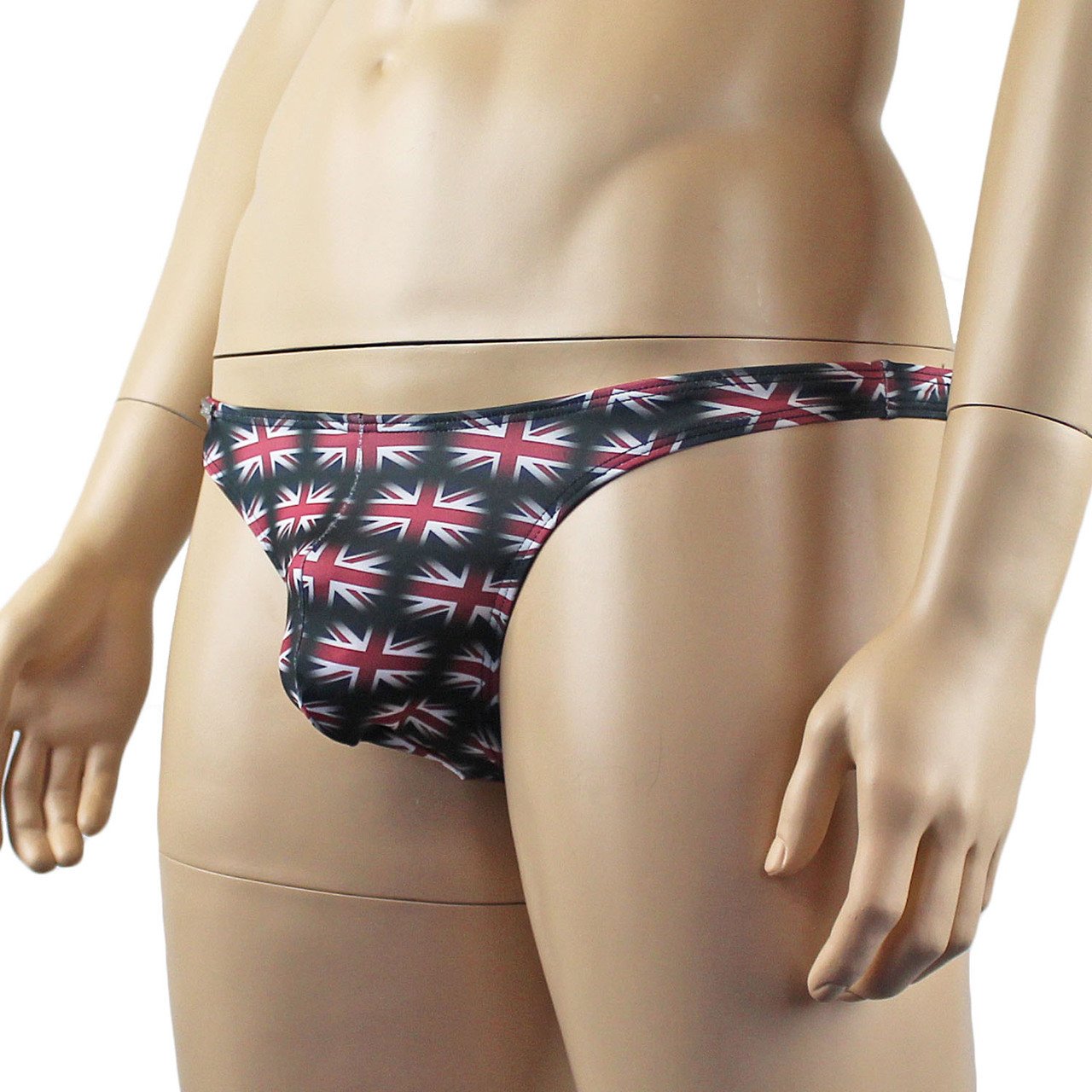 Mens UK British Low Rise Mini Thong