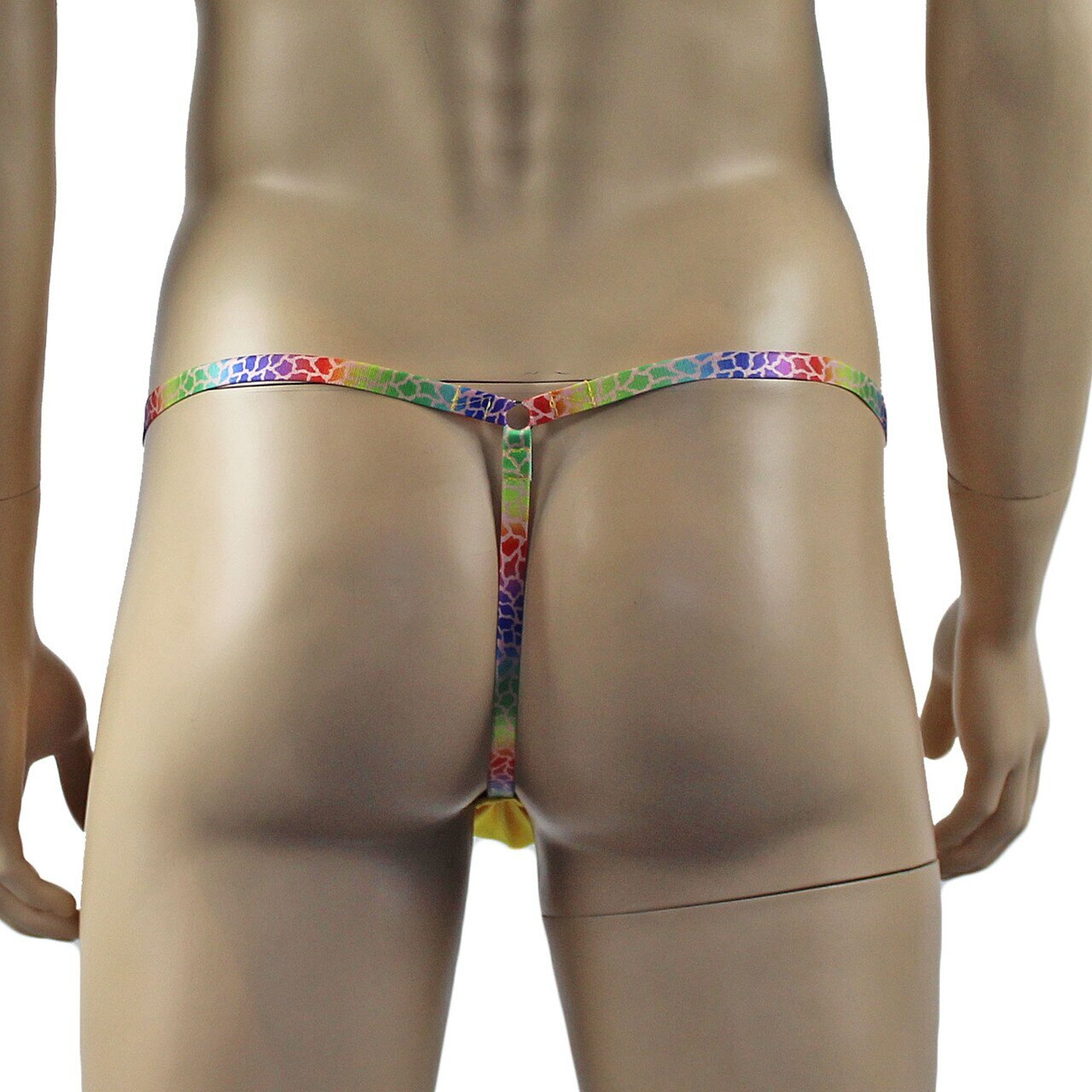 Mens Wild Colourful Adjustable Ball Bag Pouch G string Underwear (red plus other colours)