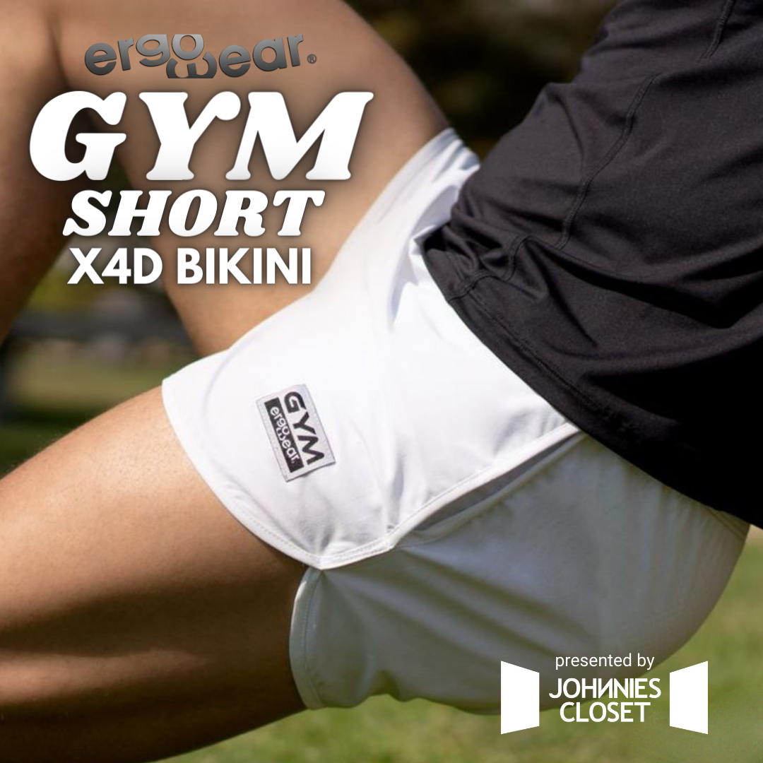 Break a Sweat in the Perfect Gym Short + Underwear Combo by Ergowear!