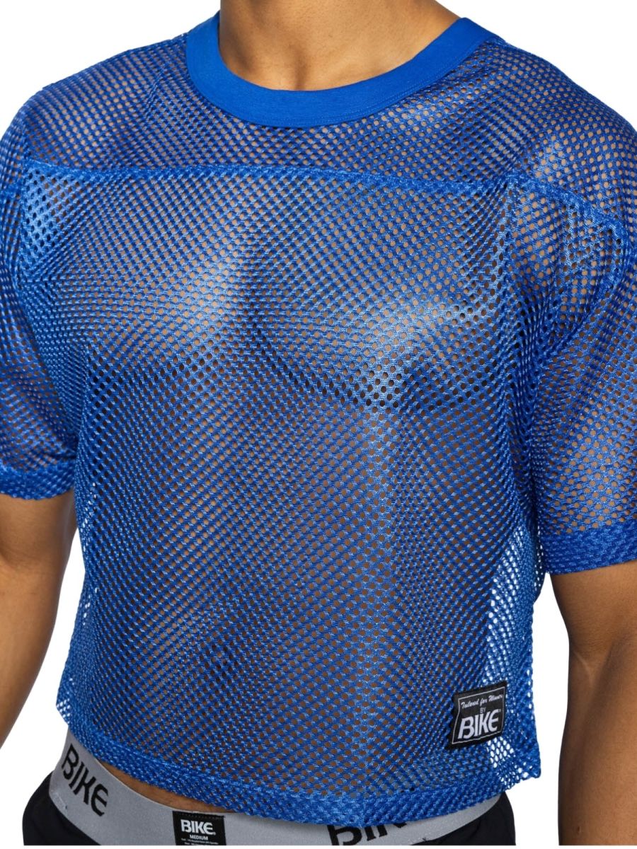 BIKE Athletic BAM134 Short Sleeve Practice Jersey Top Color Royal