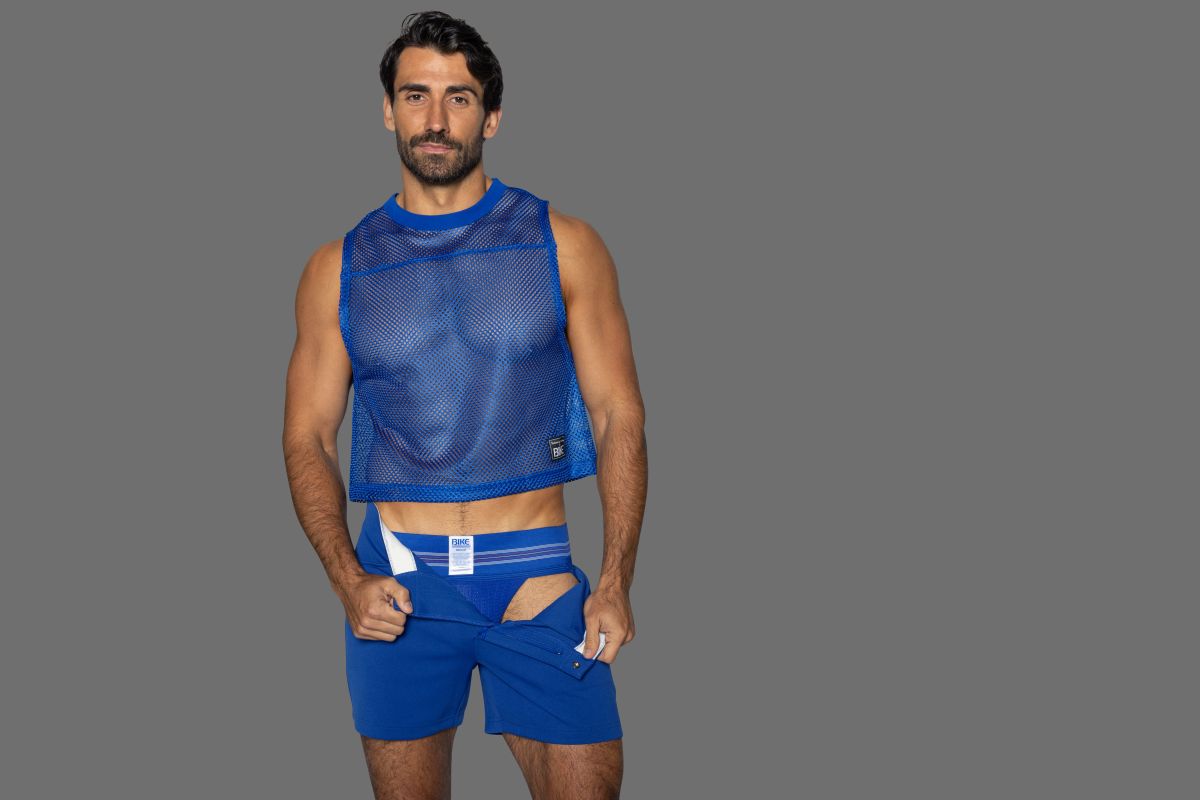 BIKE Athletic BAM135 Elevate Your Training Sleeveless Practice Jersey Color Royal