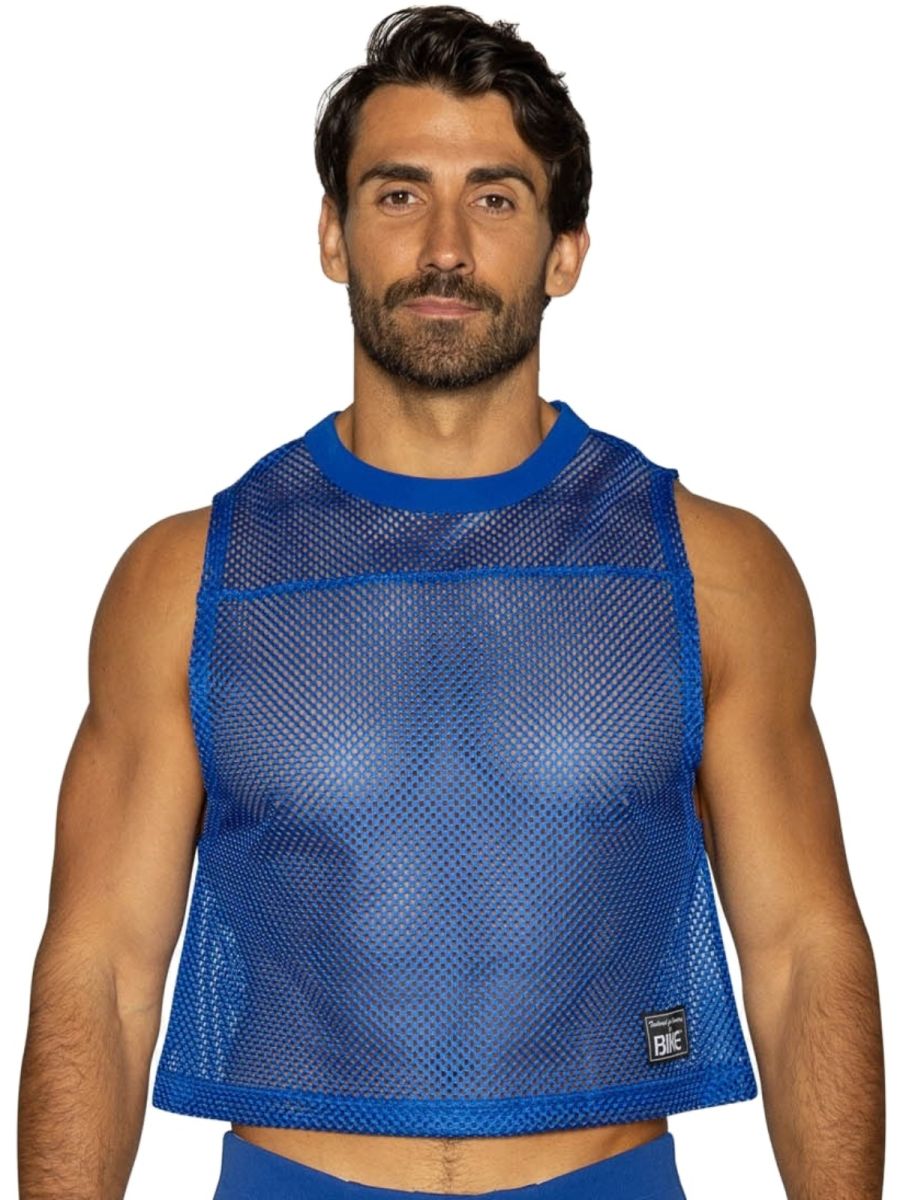 BIKE Athletic BAM135 Elevate Your Training Sleeveless Practice Jersey Color Royal