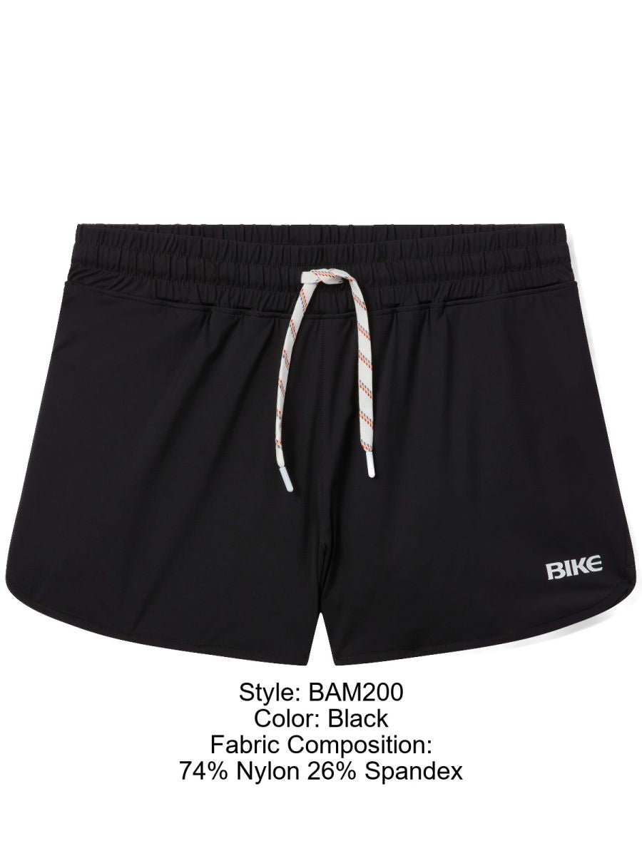 BIKE Athletic BAM200 Track Short Gymwear Color Black