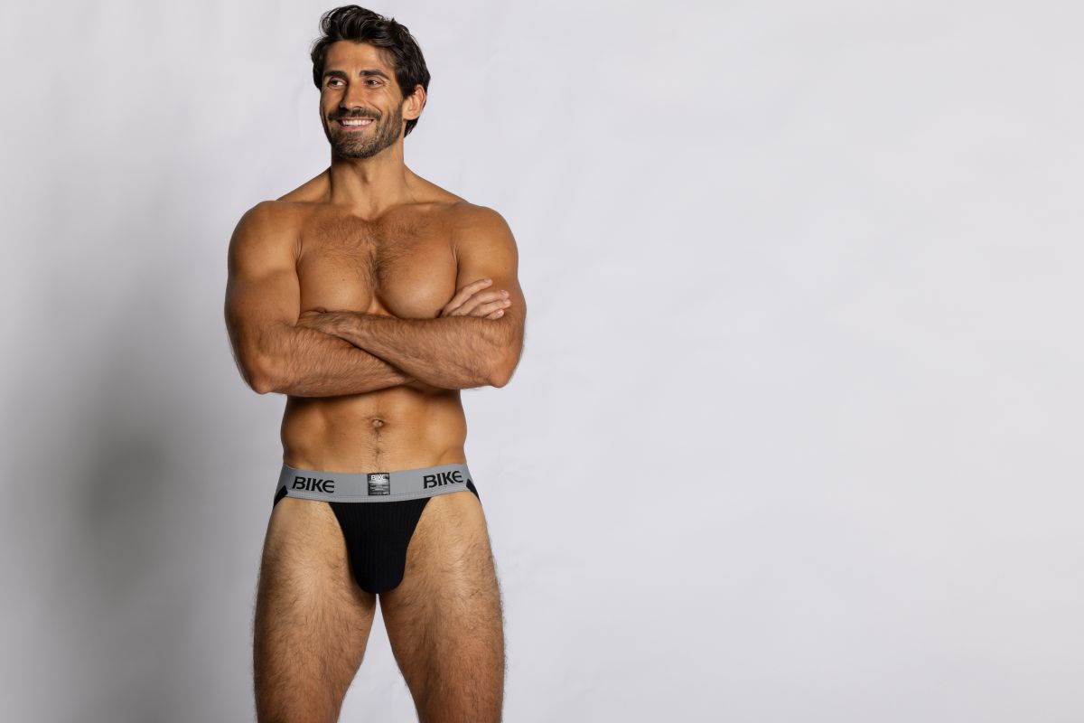 BIKE Athletic BAS303 Essential Classic Jockstrap Color Black