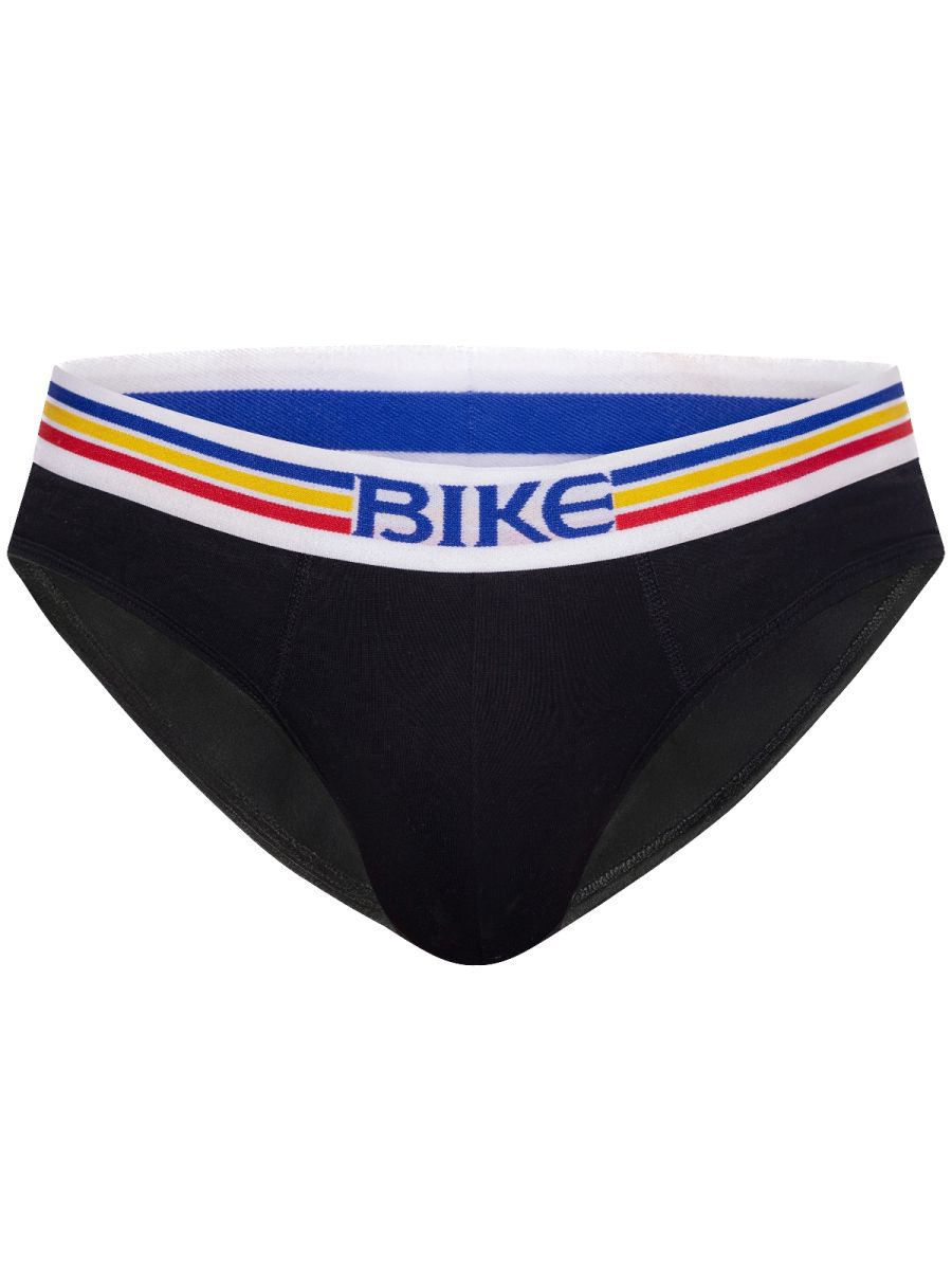 BIKE Athletic BAS327 Stretch Cotton Comfortable Brief Color Black