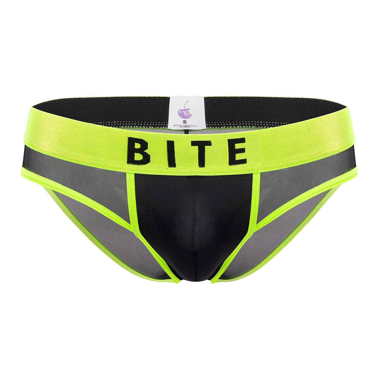 BiteWear BW2023110 Sweet Kiwi Briefs Black